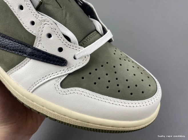 Rep Husky JORDAN OLIVE TRAVIS SCOTT DM7866-200 LOW AIR OG X 1 MEDIUM 0706